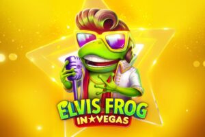 Elvis Frog in Vegas slot at Playmojo Casino