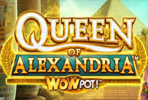 Queen of Alexandria Wowpot slot at Playmojo Casino