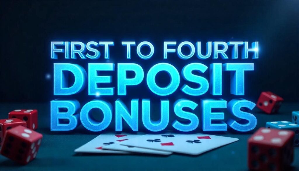 First to Fourth Deposit Bonuses at Playmojo Casino