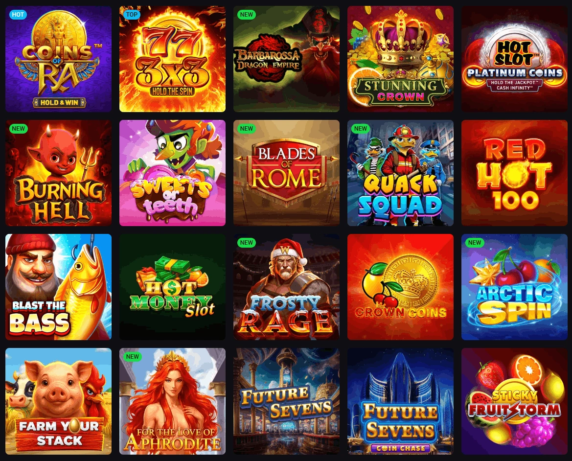slots at PlayMojo online casino